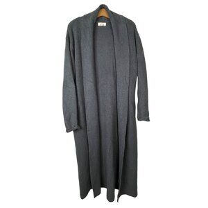 Freeway Cardigan Open Front Duster Shawl Collared Cozy Long Sleeve Size Small